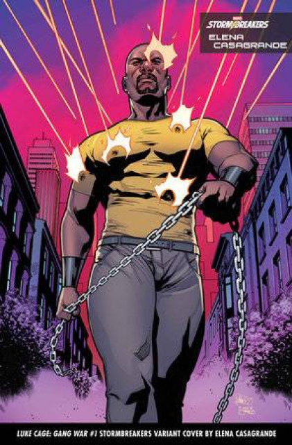 Luke Cage: Gang War #1 (Elena Casagrande Stormbreakers Cover)