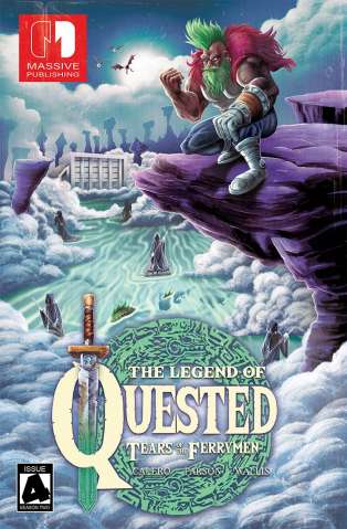 Quested, Season 2 #4 (Richardson Video Game Homage Cover)