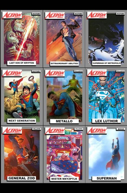Action Comics #1050 (Team Trading Card Card Stock Cover)