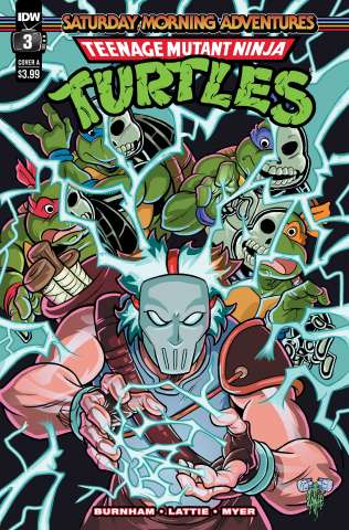 Teenage Mutant Ninja Turtles: Saturday Morning Adventures #3 (Lattie Cover)