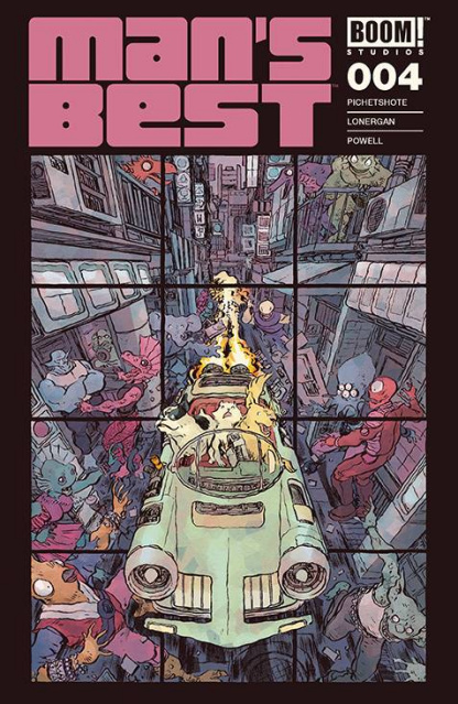 Man's Best #4 (Lonergan Cover)