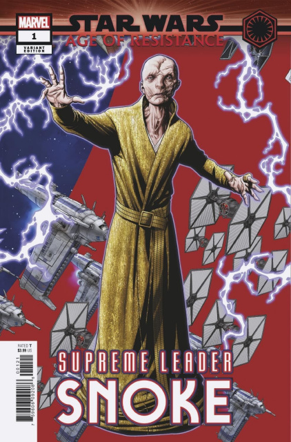 Star Wars: Age of Resistance - Supreme Leader Snoke #1 (McKone Puzzle Cover)