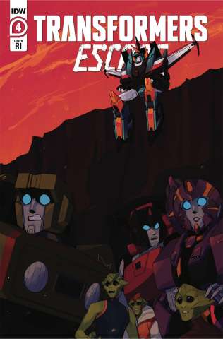 Transformers: Escape #4 (10 Copy Red Powell Cover)