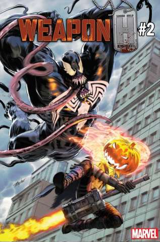 Weapon H #2 (Mayhew Venom 30th Anniversary Cover)