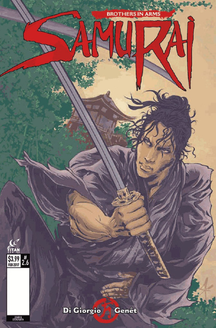 Samurai: Brothers in Arms #6 (Kurth Cover)