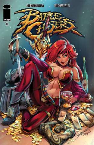 Battle Chasers #10 (J Scott Campbell Cover)
