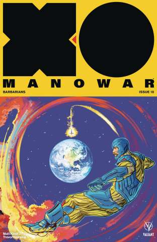 X-O Manowar #18 (20 Copy Interlocking Fish Cover)