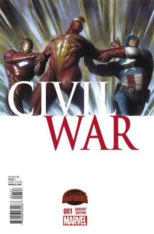 Civil War #1 (Granov Cover)