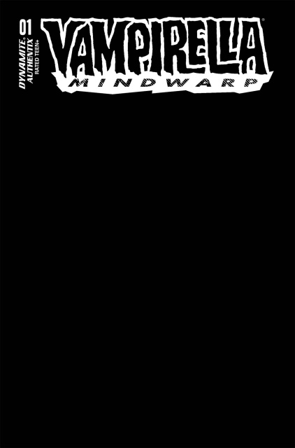 Vampirella: Mindwarp #1 (Black Blank Authentix Cover)