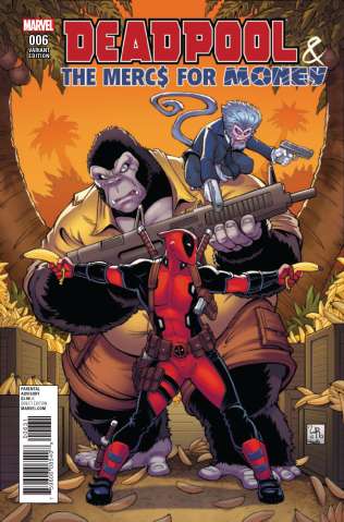Deadpool and the Mercs For Money #6 (Character Cover)