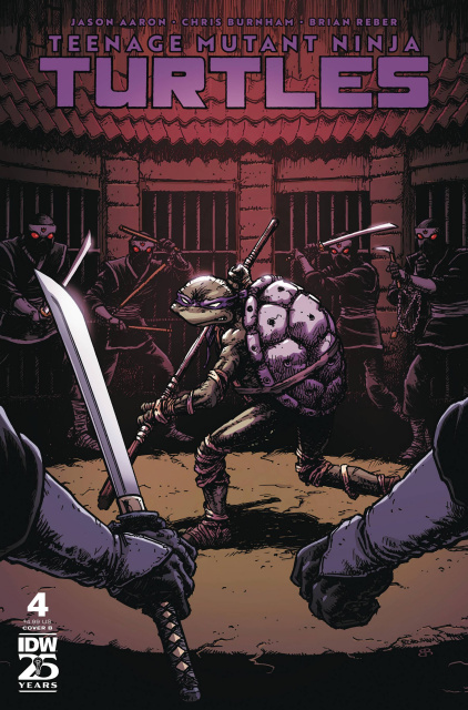 Teenage Mutant Ninja Turtles #4 (Burnham Cover)