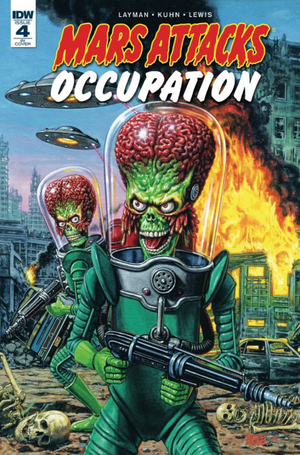 Mars Attacks: Occupation #4 (10 Copy Cover)