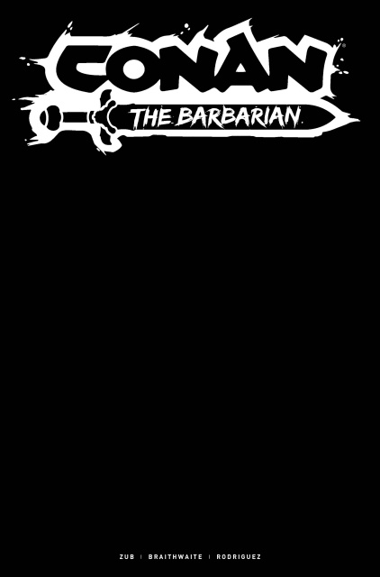 Conan the Barbarian #5 (Blank Sketch Cover)