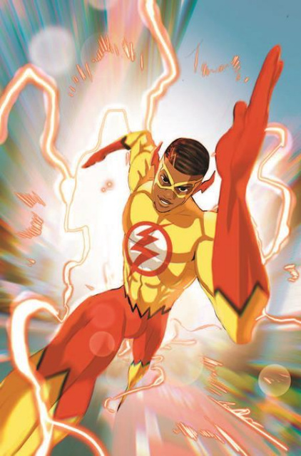 Speed Force #4 (Nikolas Draper-Ivey Black History Month Card Stock Cover)