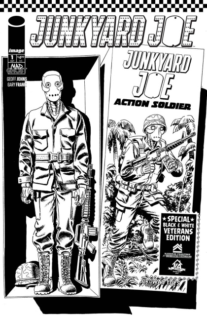 Junkyard Joe #1 (B&W Veterans Ordway Cover)