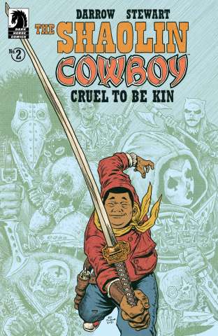 The Shaolin Cowboy: Cruel to be Kin #2 (Piskor Cover)