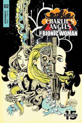 Charlie's Angels vs. The Bionic Woman #2 (Mahfood Cover)