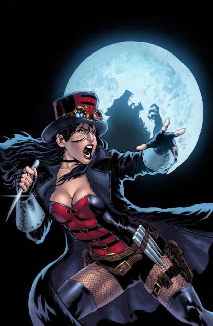 Van Helsing vs. The Werewolf #1 (Diaz Cover)