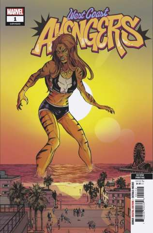 West Coast Avengers #1 (Caselli 2nd Printing)