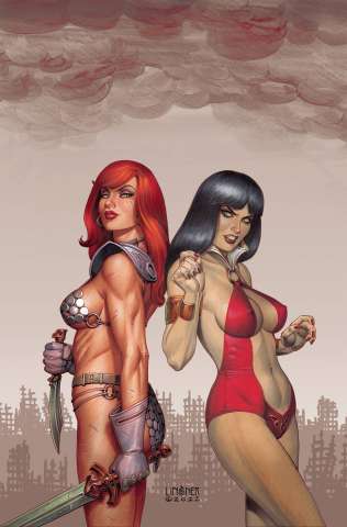 Vampirella vs. Red Sonja #1 (30 Copy Linsner Virgin Cover)