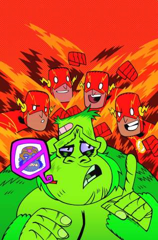 The Flash #42 (Teen Titans Go! Cover)