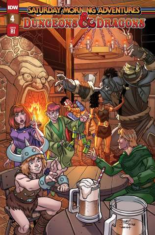 Dungeons & Dragons: Saturday Morning Adventures #4 (10 Copy Cover)