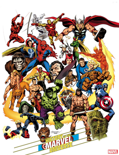 History of the Marvel Universe #1 (Buscema Hidden Gem Cover)