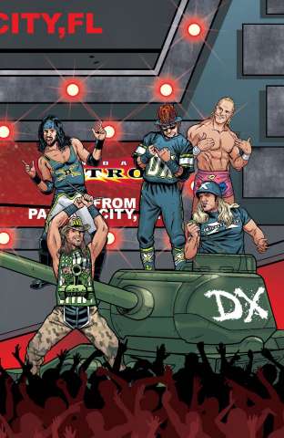 WWE #16 (Schoonover Raw Connecting Cover)