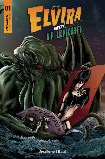 Elvira Meets H.P. Lovecraft #1 (Baal Cover)