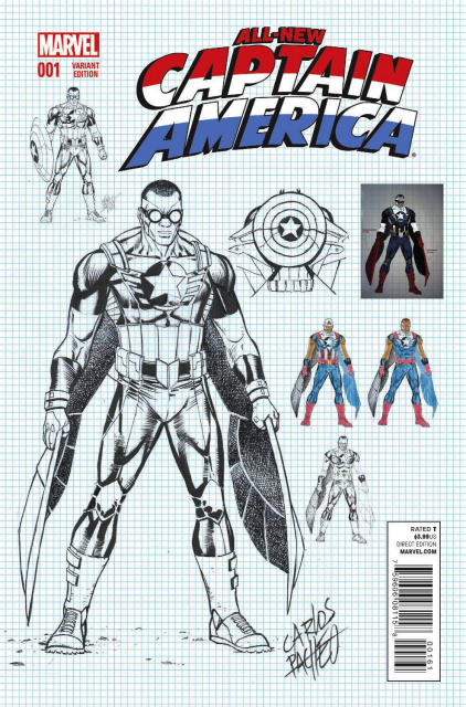 All-New Captain America #1 (Pacheco Cover)