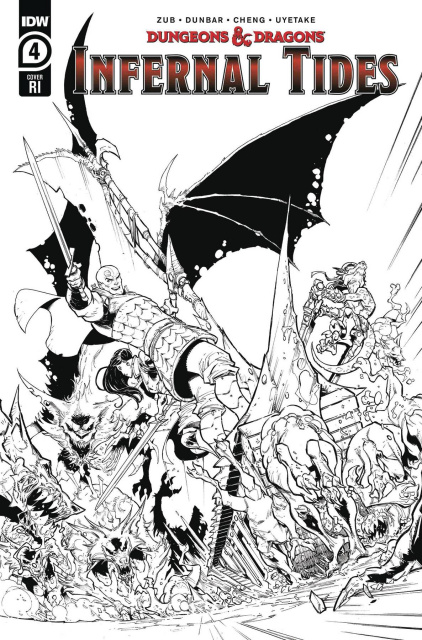 Dungeons & Dragons: Infernal Tides #4 (10 Copy Dunbar Cover)