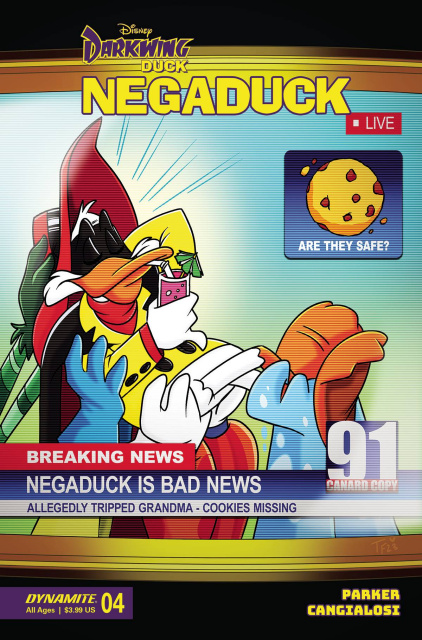 Negaduck #4 (Forstner Cover)