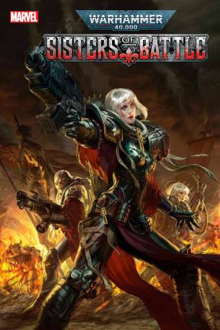Warhammer 40,000: Sisters of Battle #4 (Games Workshop Cover)