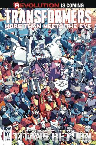 The Transformers: More Than Meets the Eye #57 (Subscription Cover)