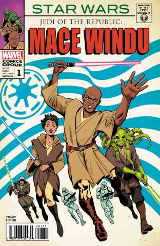 Star Wars: Mace Windu, Jedi of the Republic #1 (Homage Cover)