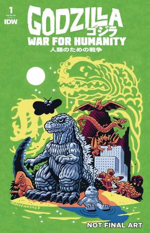 Godzilla: War for Humanity #1 (MacLean Cover)