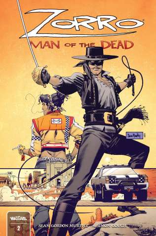 Zorro: Man of the Dead #2 (Murphy Cover)