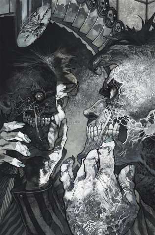 Batman: Black & White #4 (Simone Bianchi Two-Face Cover)