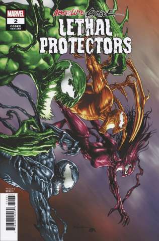 Absolute Carnage: Lethal Protectors #2 (Sauyan Codex Cover)