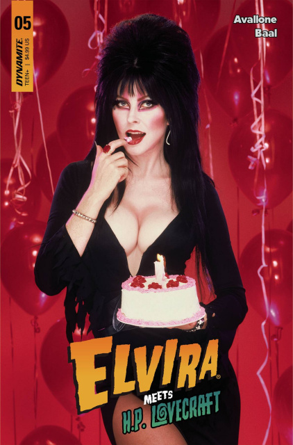 Elvira Meets H.P. Lovecraft #5 (Photo Cover)
