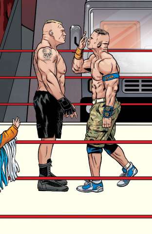 WWE #18 (Schoonover RAW Connecting Cover)