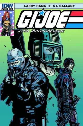 G.I. Joe: A Real American Hero #209 (Subscription Cover)