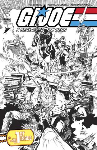 G.I. Joe: A Real American Hero #301 (Kubert Cover)