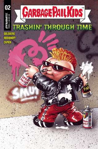 Garbage Pail Kids: Trashin' Through Time #2 (Classic Trading Card Cover)