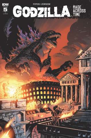 Godzilla: Rage Across Time #5 (10 Copy Cover)