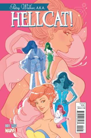 Patsy Walker, a.k.a. Hellcat #1 (Sauvage Cover)