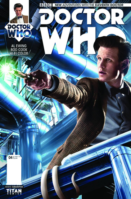 Doctor Who: New Adventures with the Eleventh Doctor #4 (Subscription Cover)