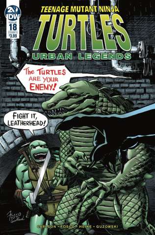 Teenage Mutant Ninja Turtles: Urban Legends #18 (Fosco Cover)