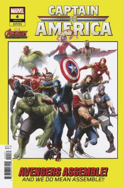 Captain America #4 (Adi Granov Avengers 60th Anniversary Cover)