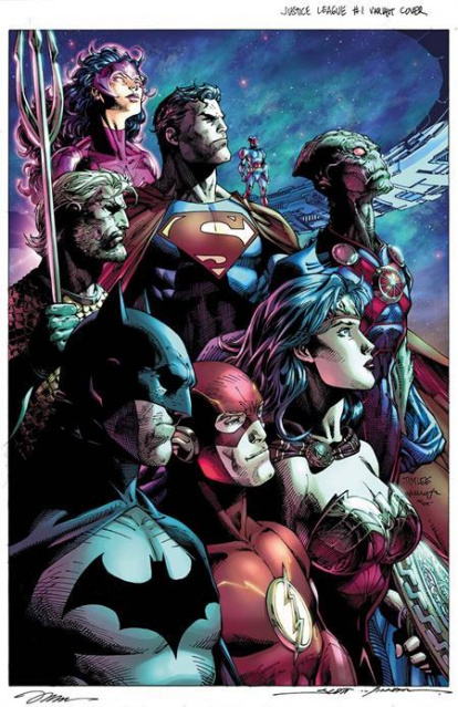 Justice League Unlimited #1 (Jim Lee Card Stock Cover)